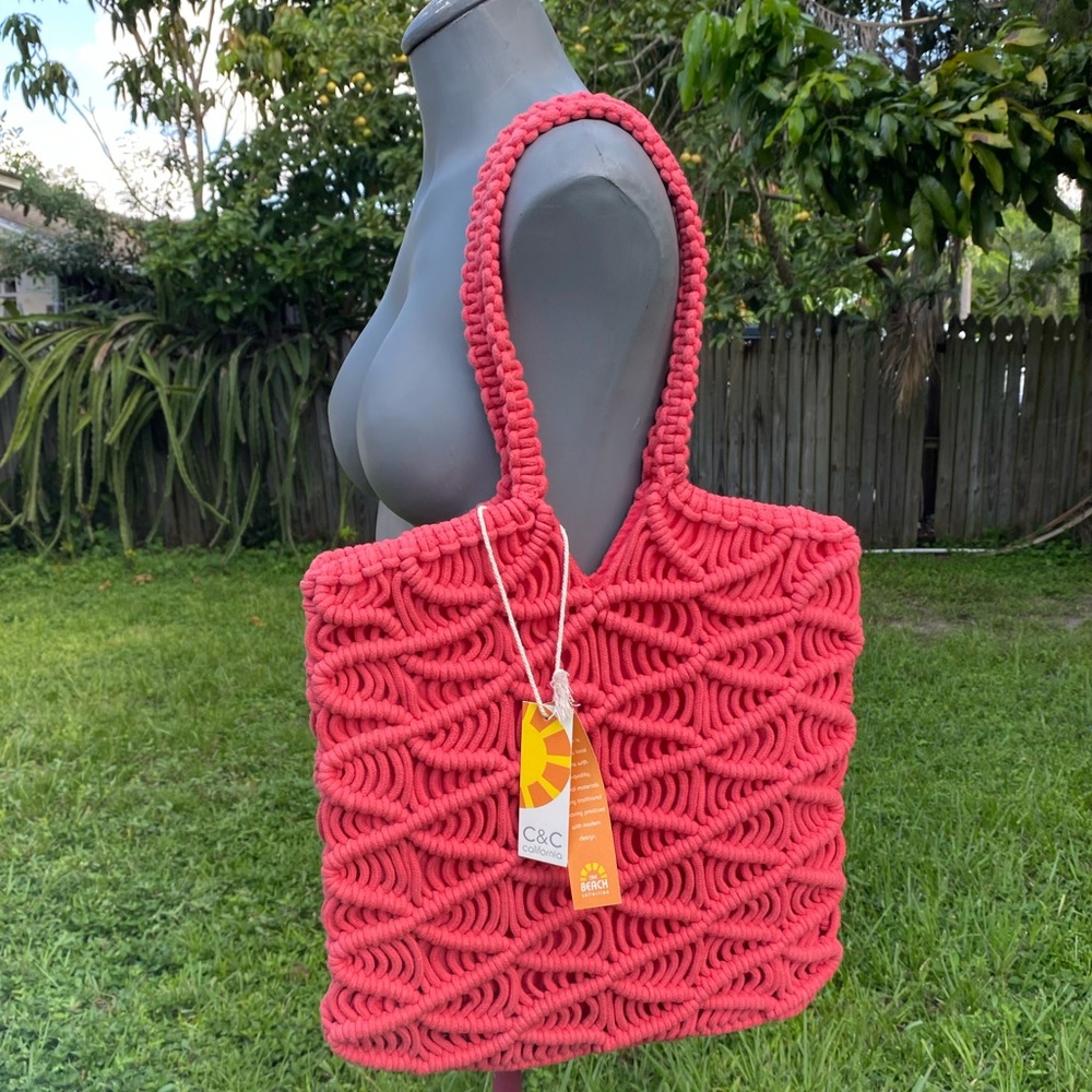 C&C California Red Shoulder Bag
